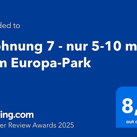 Wohnung 7 - Nur 5-10 Min Vom Europa-Park Ettenheim Buitenkant foto
